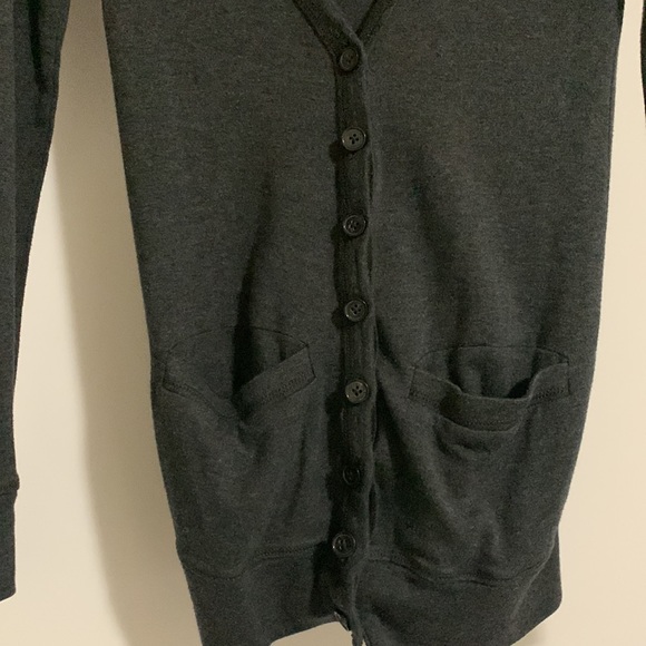 Aritzia dark grey cardigan - Picture 3 of 6
